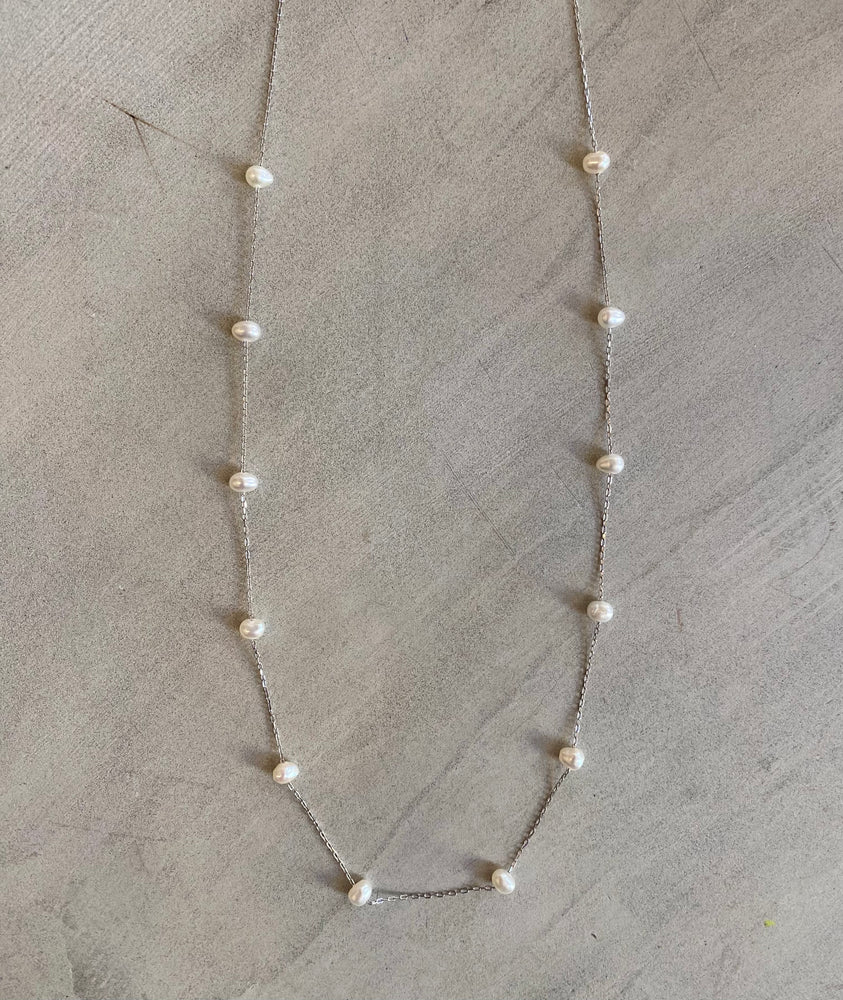 FRESHWATER PEARL CHAIN NECKLACE