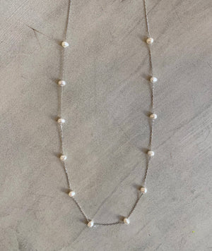 FRESHWATER PEARL CHAIN NECKLACE