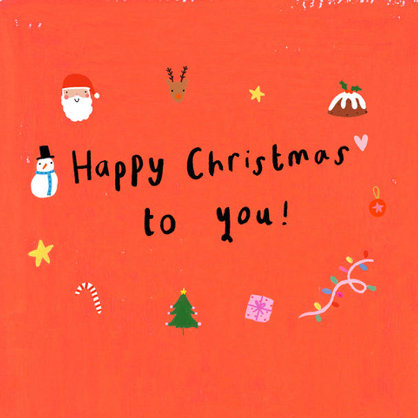HAPPY CHRISTMAS CARD