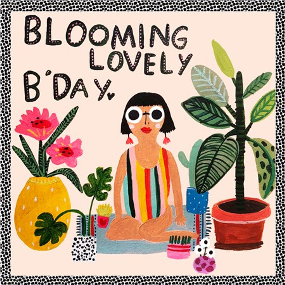 BLOOMING LOVELY BIRTHDAY CARD