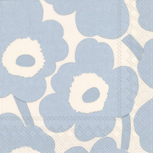MARIMEKKO - UNIKKO LIGHT BLUE NAPKIN