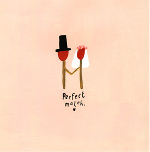 WEDDING - PERFECT MATCH CARD