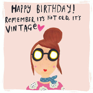 NOT OLD VINTAGE! BIRTHDAY CARD
