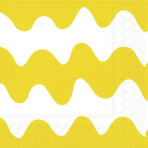 MARIMEKKO - LOKKI YELLOW NAPKIN