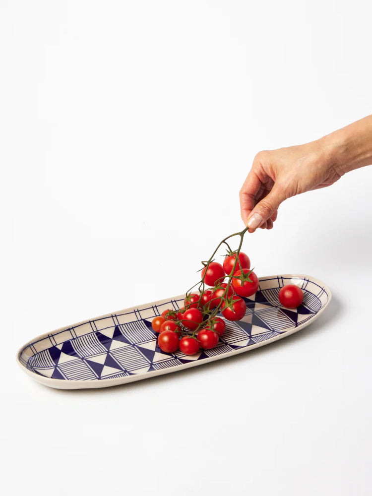 CARAVAN SNACK SPLATTER INDIGO