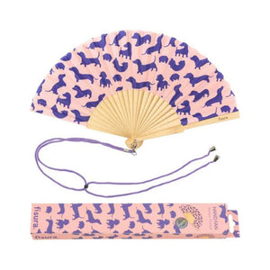 SAUSAGE DOG - HAND FAN