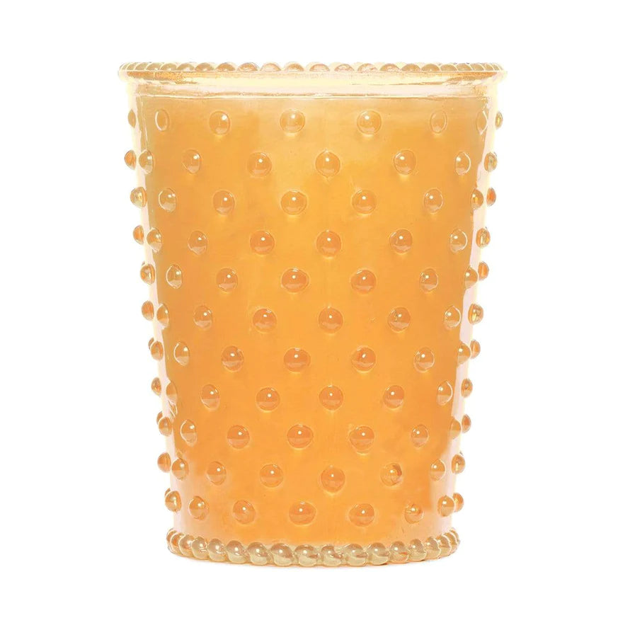 SIMPATICO ORANGE & BLOSSUM HOBNAIL 100HR CANDLE