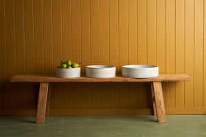 WHEEL BOWL - LARGE -SNOW