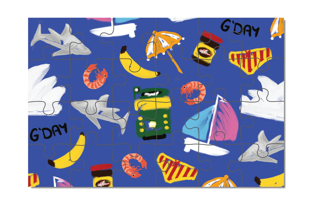 24 PIECE KIDS PUZZLE - AUSSIE ICONS