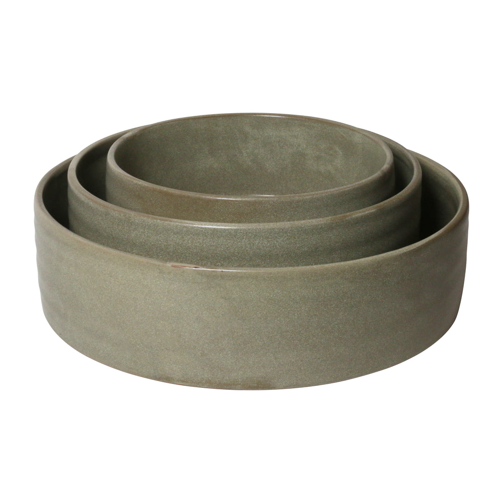 WHEEL BOWL - SMALL -OLIVE