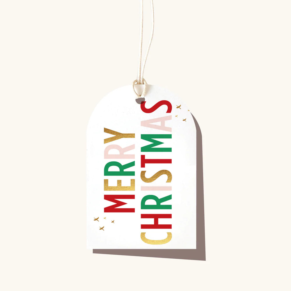 MERRY CHRISTMAS GIFT TAG