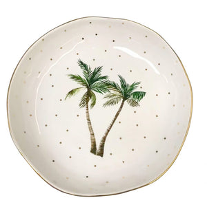 CARLA DINNAGE -TROPICAL PALM SALAD BOWL
