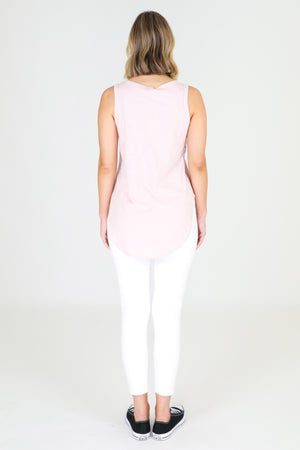 FIFI TANK - BLUSH MARLE
