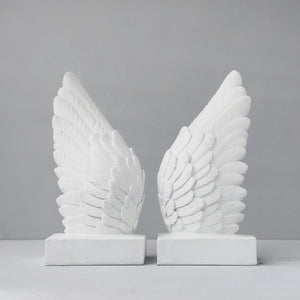 WINGS BOOKEND- WHITE