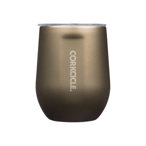 METALLIC STEMLESS 355ML - STAINLESS INSULATED PROSECCO STEEL CUP