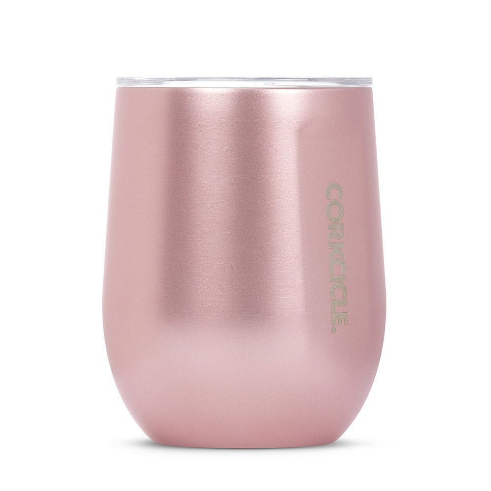 ROSE METALLIC STEMLESS INSULATED STAINLESS STEEL CUP