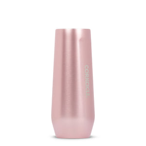
            
                Load image into Gallery viewer, ROSE METALLIC STEMLESS FLUTE - 200ML PROSECCO INSULATED STAINLESS STEEL CUP
            
        