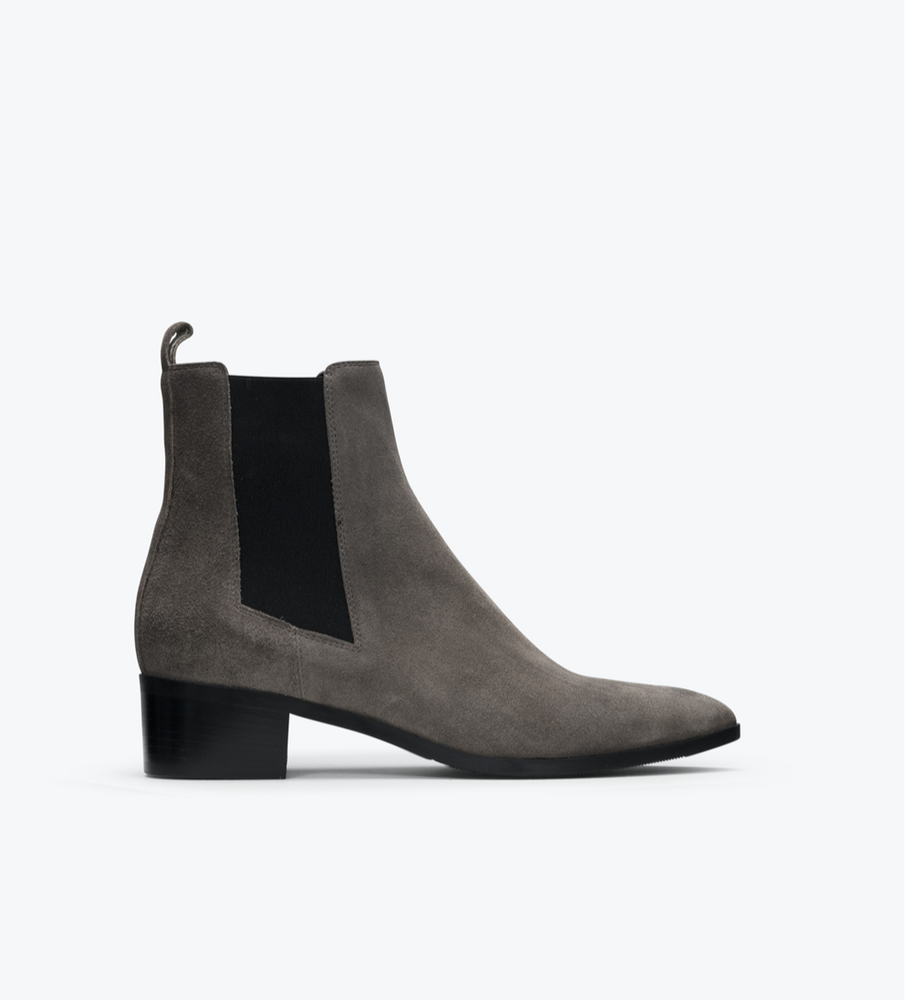 
            
                Load image into Gallery viewer, DOF CARINA BOOT - Taupe Suede
            
        