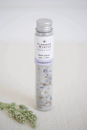 
            
                Load image into Gallery viewer, TEST TUBE BATH SALTS - CHAMOMILE
            
        