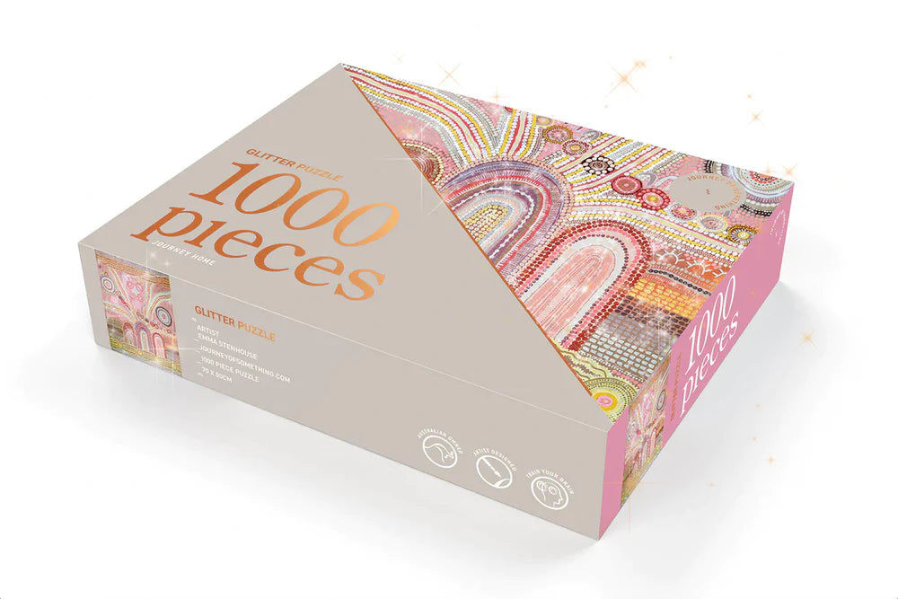 JOURNEY HOME -1000 PIECE GLITTER PUZZLE