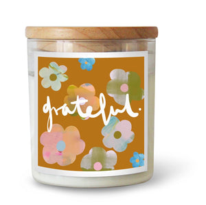 
            
                Load image into Gallery viewer, GRATEFUL CANDLE SOY CANDLE 600G
            
        