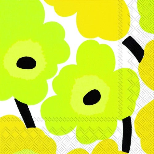 MARIMEKKO - UNIKKO YELLOW NAPKIN