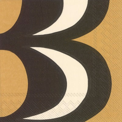MARIMEKKO - KAIVO BLACK TAN NAPKIN