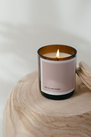 "STAY IN YOUR MAGIC" SOY CANDLE 260G