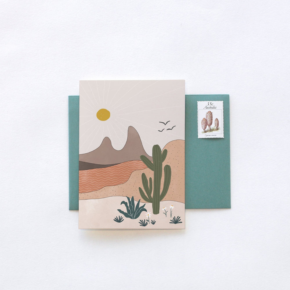 LANDSCAPE DESERT CARD