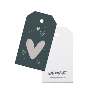 LOVE HEART GIFT TAG