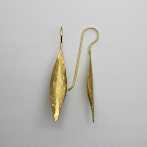 LEAF GOLD EARRINGS