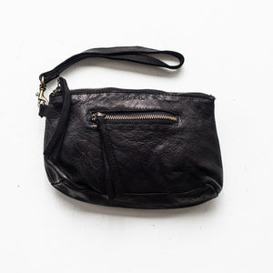 JUJU & CO - SMALL ESSENTIAL POUCH- BLACK