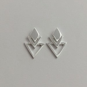 DIAMOND LAYER STUD EARRING
