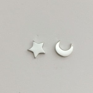 MOON & STAR EARRING