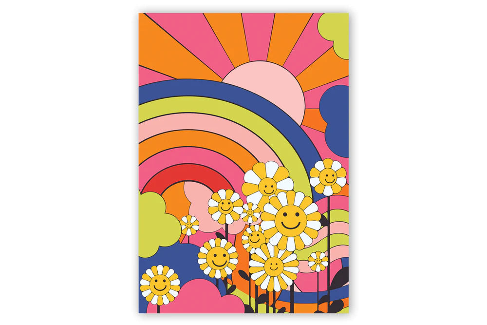 KIDS PAINT BY NUMBERS - FLOWER POWER