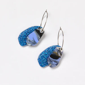 PEBBLE EARRINGS - BLUEBIRD