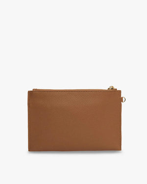 NEW YORK COIN PURSE - TAN PEBBLE