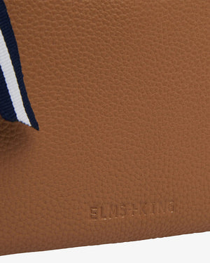 NEW YORK COIN PURSE - TAN PEBBLE