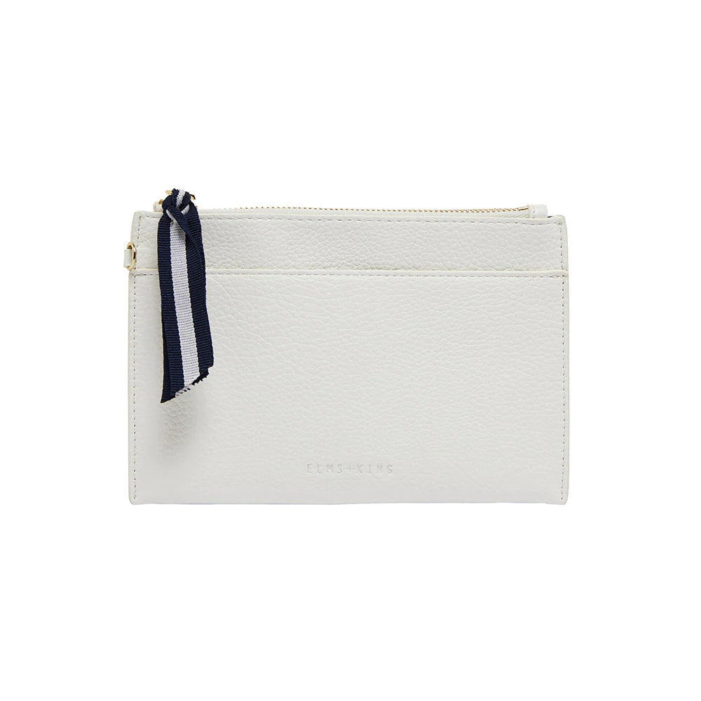 NEW YORK COIN PURSE - WHITE