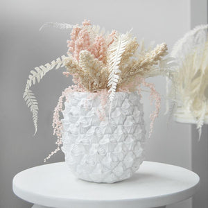 
            
                Load image into Gallery viewer, PINEAPPLE VASE- WHITE
            
        