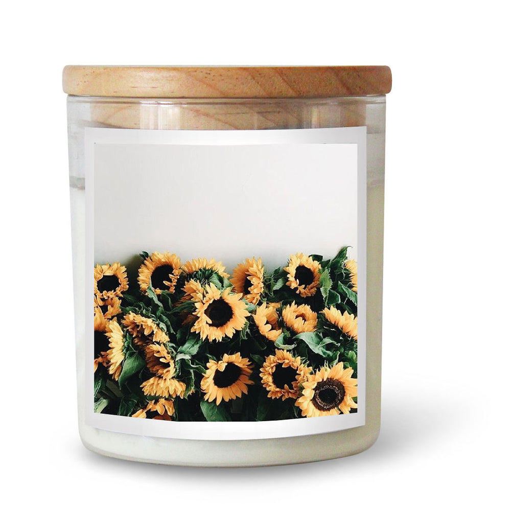 SUNFLOWERS SOY CANDLE 600G