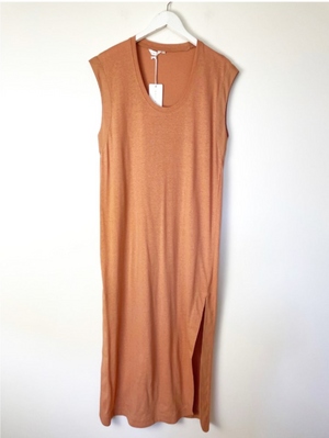 LORNA MIDI DRESS - Terracotta