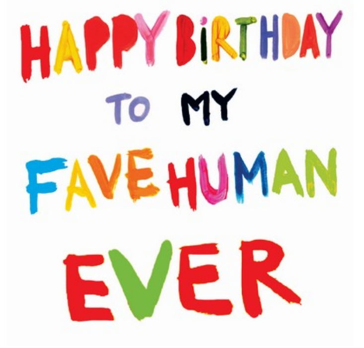 HAPPY BIRTHDAY CARD - TO MY FAV