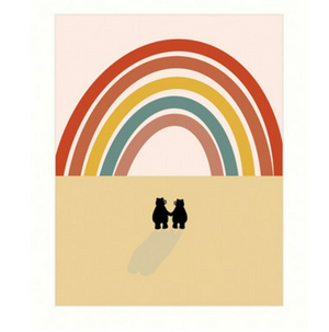 BEAR & RAINBOW CARD