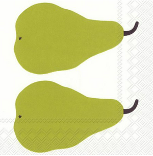 MARIMEKKO - PEARS GREEN NAPKIN