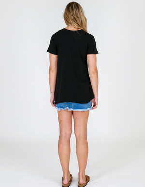 
            
                Load image into Gallery viewer, THORNTON TEE - BLACK
            
        