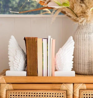WINGS BOOKEND- WHITE