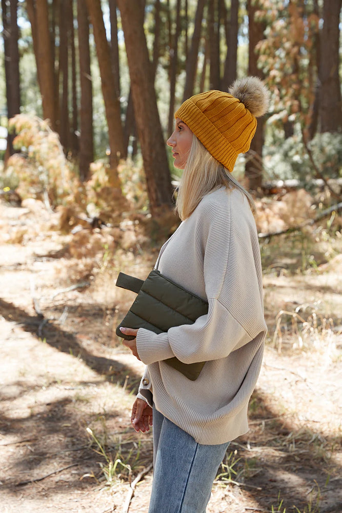 FLAT BASE - KHAKI