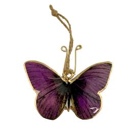 PURPLE BUTTERFLY DECORATION
