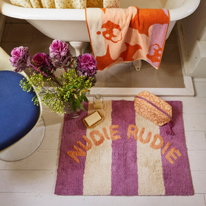 DIDCOT NUDIE BATH MAT - ORCHID